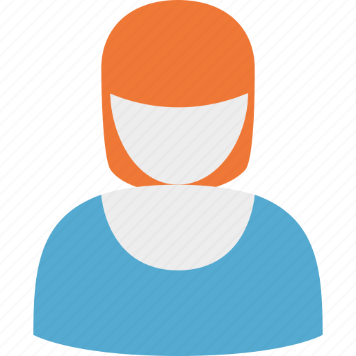 User, woman, account, profile icon - Download on Iconfinder