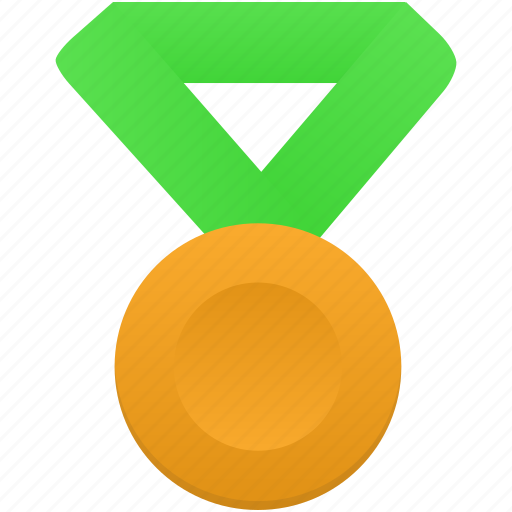 Gold, green, metal, award, medal, prize, winner icon - Download on Iconfinder