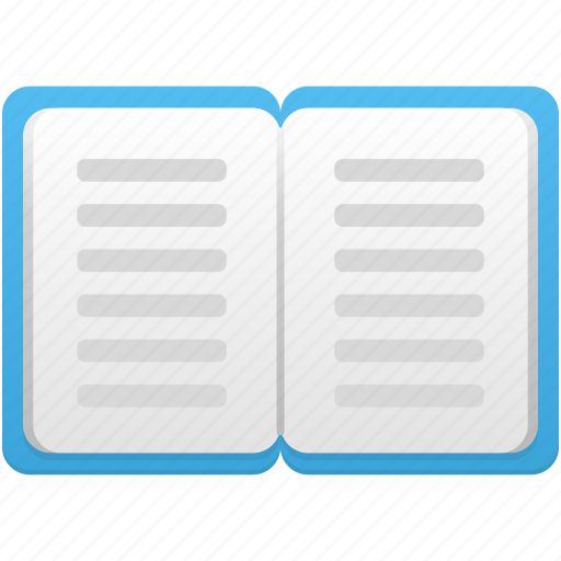 Glossary, address, book, notebook, open, reading icon - Download on Iconfinder