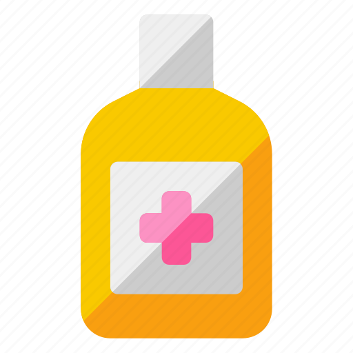 Bottle, antiseptic, antibacterial, pharmacy, medic, medical, health icon - Download on Iconfinder