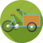 bicycle, cargo bike, delivery, ecology, environment, sustainable, transportation 