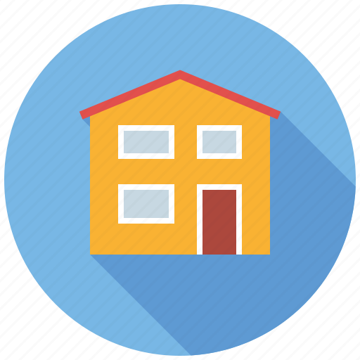 Building, home, house, real estate, realty, two-storied icon - Download on Iconfinder