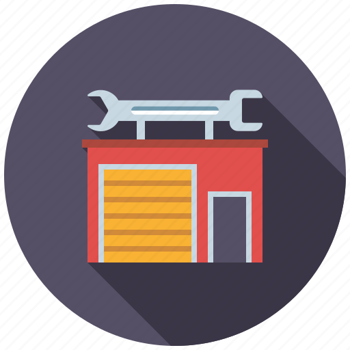 Building, business, garage, house, real estate, realty, workshop icon - Download on Iconfinder