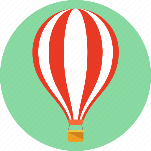 Balloon, baloon, blimp, hot air balloon, transport, zeppelin icon - Download on Iconfinder