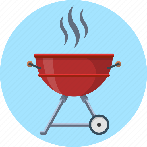 Barbecue, bbq, food, grill, kettle, trolley icon - Download on Iconfinder