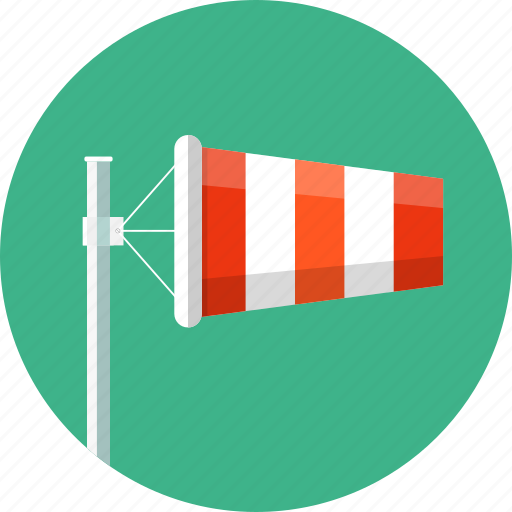 Airport, forecast, weather, wind, windsock icon - Download on Iconfinder