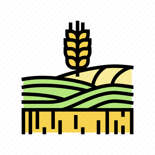 Wheat, growth, field, flour, factory, industry icon - Download on Iconfinder