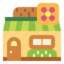 flower, shop, store