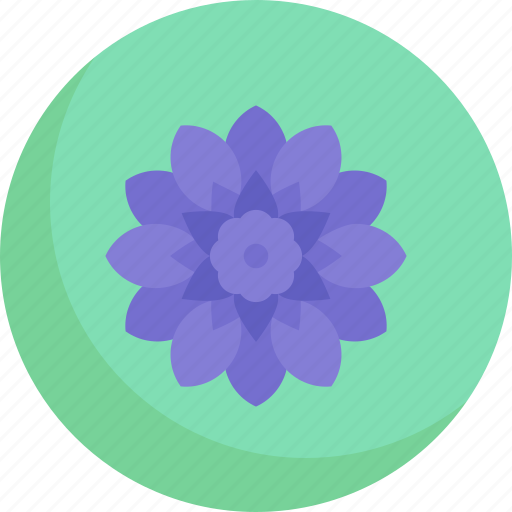 Dahlia, flower, jungle, nature, blossom, botanical, petals icon - Download on Iconfinder