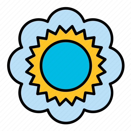 Abstract, bloom, floral, flower, nature, shape, sunflower icon - Download on Iconfinder