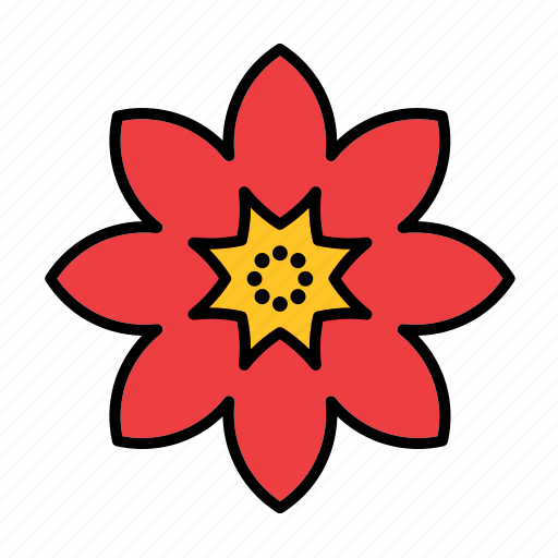 Abstract, bloom, dahlia, floral, flower, nature, shape icon - Download on Iconfinder
