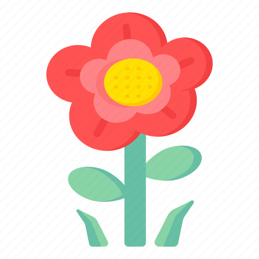 Flower, flora, blossom, anemone, anemone coronaria, coronaria icon - Download on Iconfinder