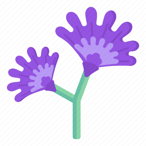 Flower, flora, blossom, lilac daisy, nature icon - Download on Iconfinder