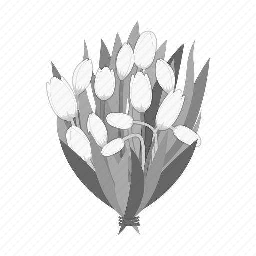 Bouquet, eco, floristry, flower, nature, plant, snowdrop icon - Download on Iconfinder