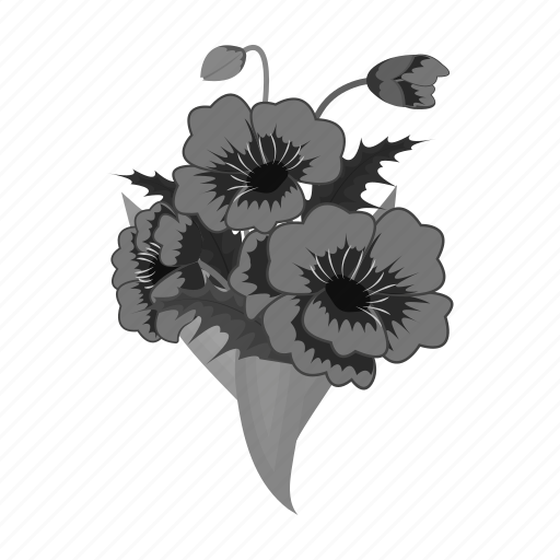 Bouquet, eco, floristry, flower, nature, plant, poppy icon - Download on Iconfinder