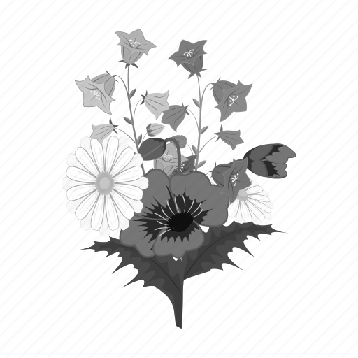 Bouquet, chamomile, floristry, flower, nature, plant, poppy icon - Download on Iconfinder