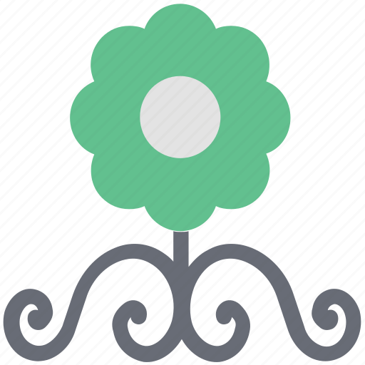 Branch, decoration, decorative, flower, ornament, rose with branches icon - Download on Iconfinder
