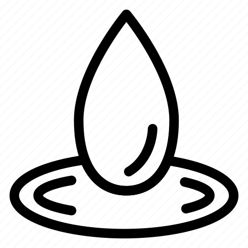 Drop, droplet, liquid, oil, raindrop, rainy, water icon - Download on Iconfinder