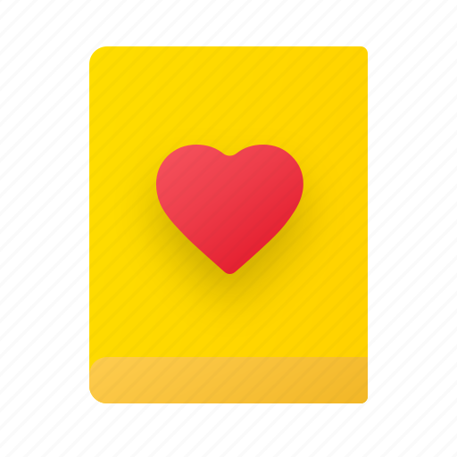 Books, valentine, valentine day, weeding, invitation, wedding invitation, wedding icon - Download on Iconfinder