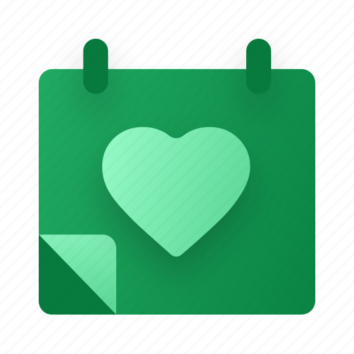 Calendar, anniversary, valentine, love, valentine day, weeding icon - Download on Iconfinder