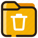 folder, recycle, bin, archive, data, delete, directory, document, trash