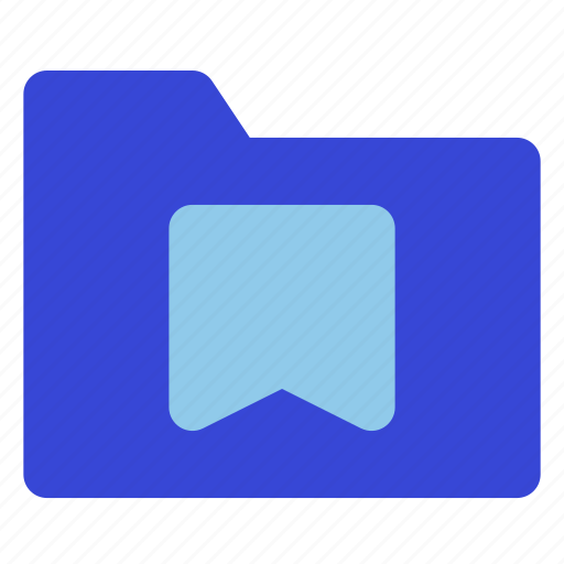 Bookmark, folder, extension, storage, paper, file, documents icon - Download on Iconfinder