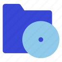 disc, folder, 1