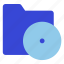 disc, folder, 1 