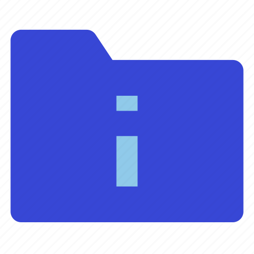 Folder, info icon - Download on Iconfinder on Iconfinder