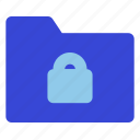 lock, folder, extension, storage, paper, file, documents