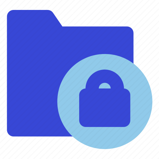 Lock, folder, extension, storage, paper, file, documents icon - Download on Iconfinder