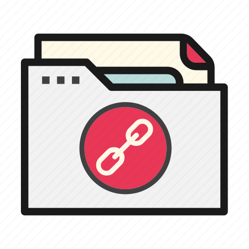 Chain, document, file, folder, links icon - Download on Iconfinder