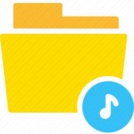 Audio, data, document, file, folder, music, sound icon - Download on Iconfinder