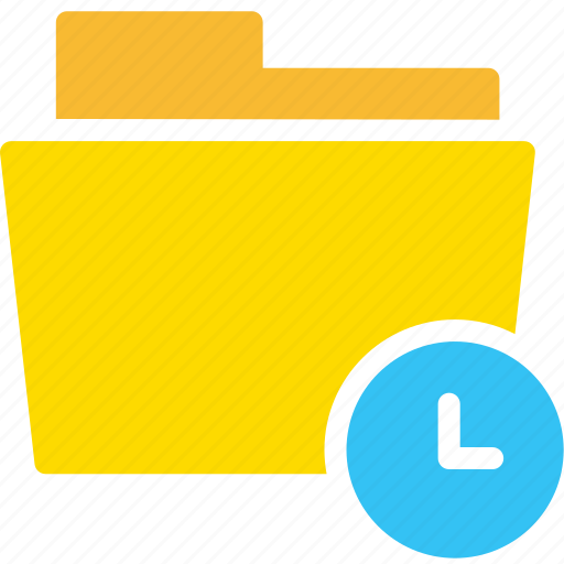 Data, document, file, folder, time icon - Download on Iconfinder