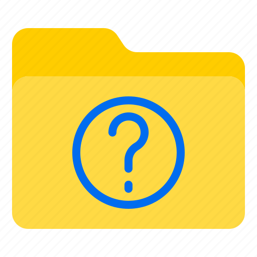 Doc, document, file, folder, question icon - Download on Iconfinder