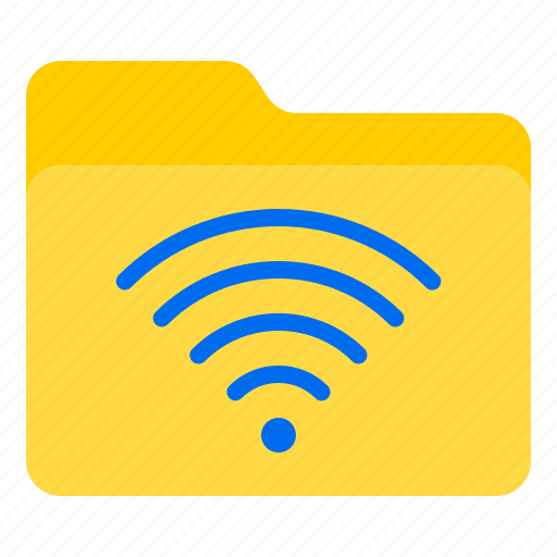 Doc, document, file, folder, wifi icon - Download on Iconfinder