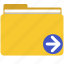 cursor, document, file, folder, right 