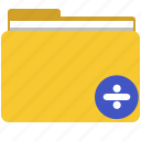 archive, data, document, file, folder, yellow