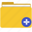 archive, data, document, file, folder, yellow 