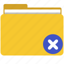 archive, delete, document, file, folder, remove, warning