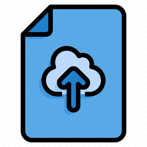 Download, file, cloud, down, arrow, direct icon - Download on Iconfinder
