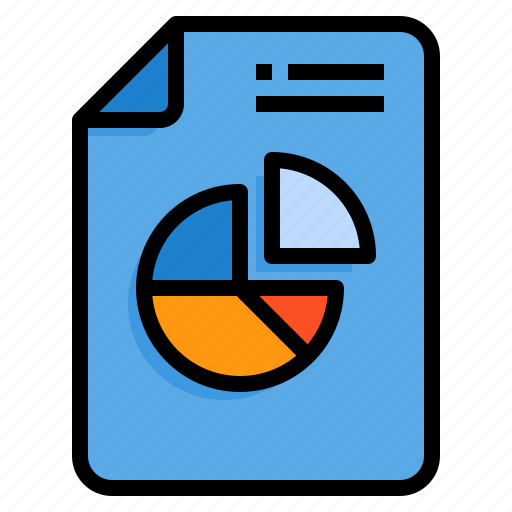 Graph, report, file, document, sheet icon - Download on Iconfinder