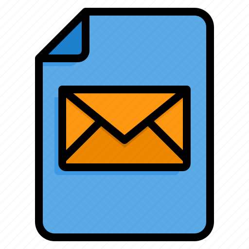Mail, file, document, envelope, email icon - Download on Iconfinder