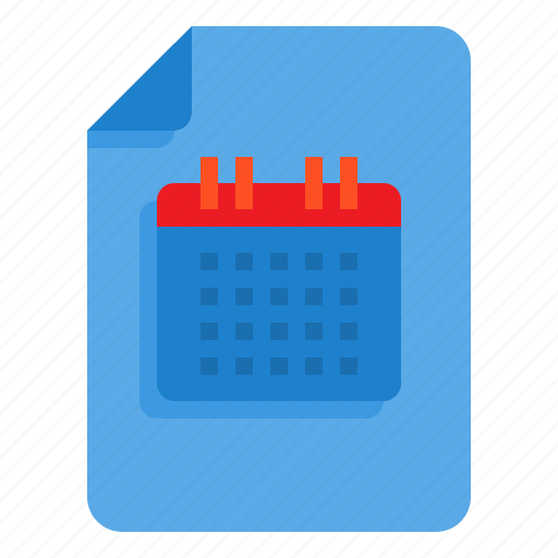 Date, time, file, document, calendar icon - Download on Iconfinder