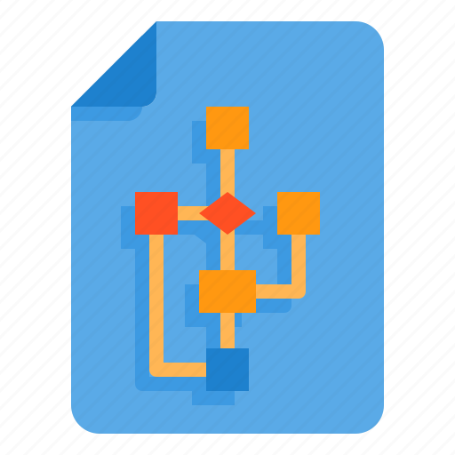 Plan, strategy, file, document, algorithm icon - Download on Iconfinder