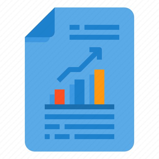 Report, graph, file, document, sheet icon - Download on Iconfinder