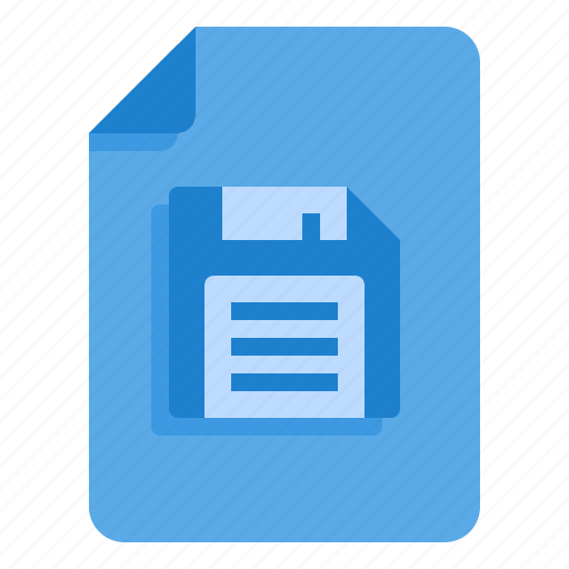 Save, file, document, diskette, sheet icon - Download on Iconfinder