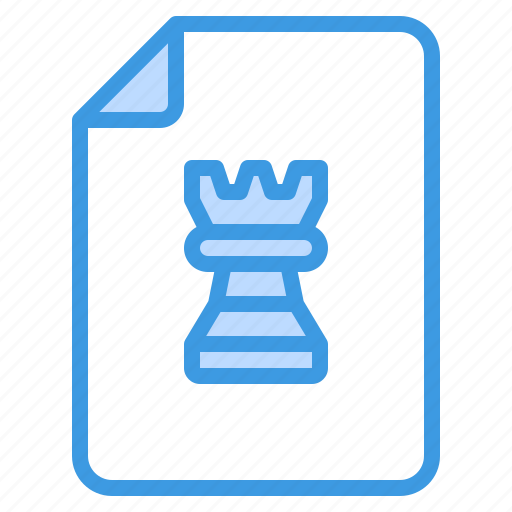 Strategy, chess, file, document, plan icon - Download on Iconfinder