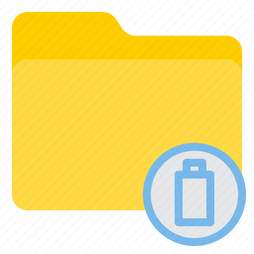 Battery, doc, document, file, folder icon - Download on Iconfinder