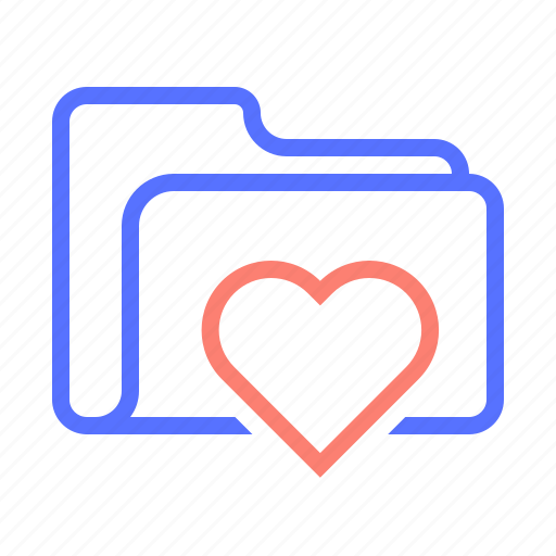 Favorite, folder, heart, liked, love, saved, wedding icon - Download on Iconfinder